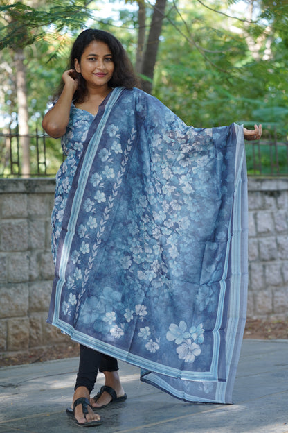 2-piece set: top and dupatta set