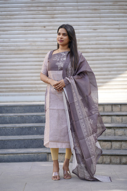 2-piece set: top and dupatta set
