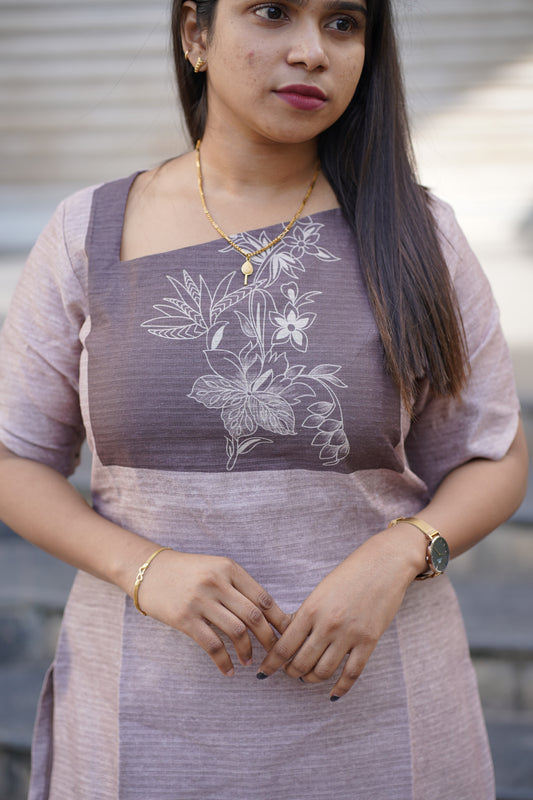2-piece set: top and dupatta set