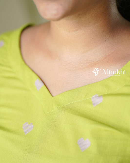 Green back knot co -ords